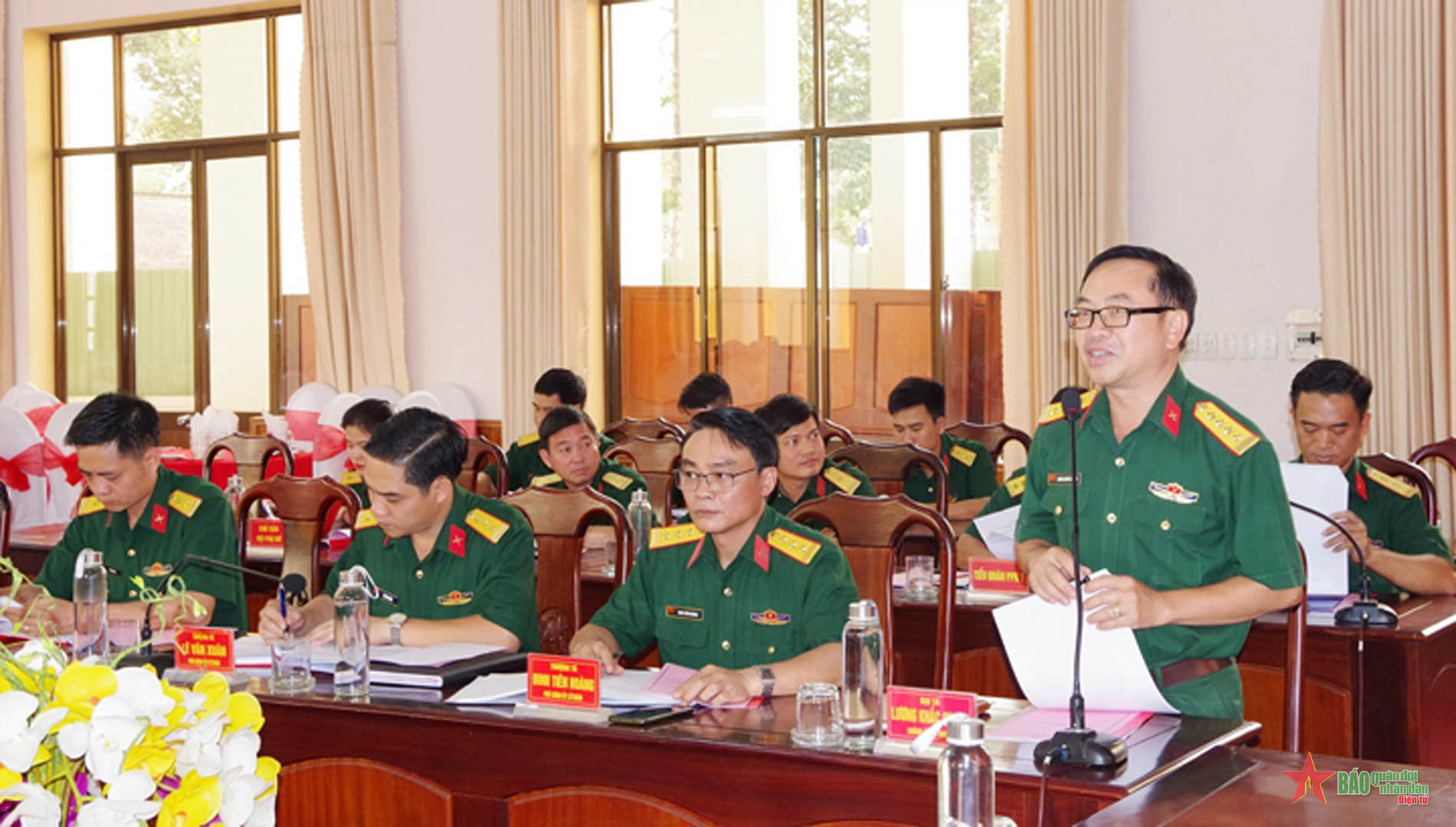 Lữ đoàn Phòng không 77 (Quân khu 7) phối hợp triển khai hoạt động kết nghĩa năm 2024